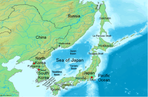 East Sea (Sea of Japan)